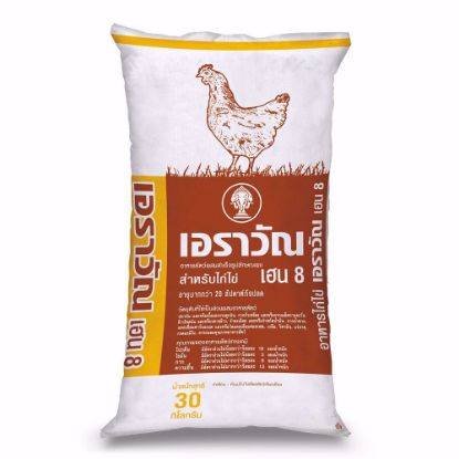รูปภาพของ เอราวัณ อาหารไก่ไข่ เฮน8 (ผง) 30 กก.