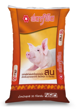 รูปภาพของ ไฮโกร อาหารหมูนม  สนA 30 กก. เพิ่มยา