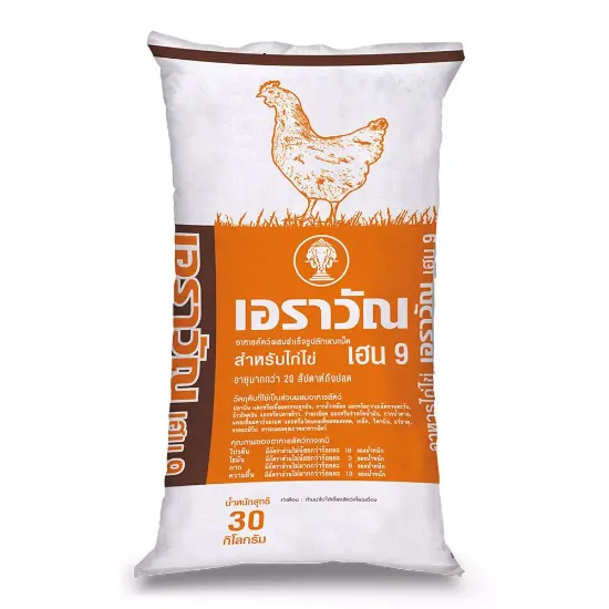 รูปภาพของ เอราวัณ อาหารไก่ไข่ เฮน 9 30 กก.